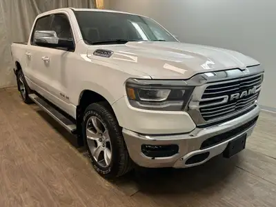 2024 Ram 1500 Laramie Ivory White Tri-Coat Pearlcoat HEMI 5.7L V8 VVT 8-Speed Automatic 4WD You can...