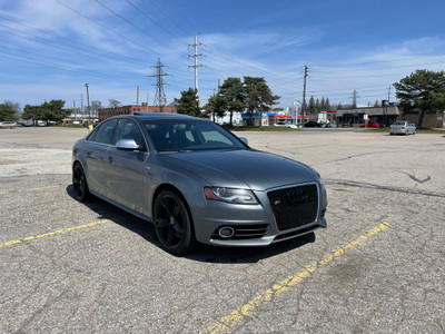 2012 Audi S4 PREMIUM- SPORT DIFF-MANUAL-CERTIFIED