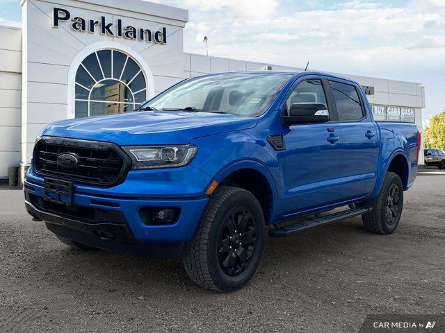 2021 Ford Ranger Lariat Crew 4x4 Nav Heated Leather Seats in Cars & Trucks in St. Albert