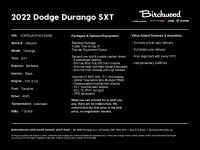 Experience unrivaled versatility and power with this 2022 Dodge Durango SXT AWD! This accident-free,... (image 1)