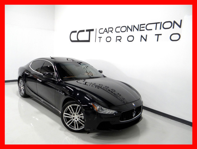 2014 Maserati Ghibli S Q4 AWD*HARMAN-KARDON/NAVI/BACKUP CAM/LEAT in Cars & Trucks in City of Toronto