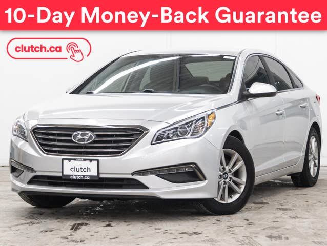 2015 Hyundai Sonata 2.4L GL w/ Rearview Cam, A/C, Bluetooth in Cars & Trucks in Bedford