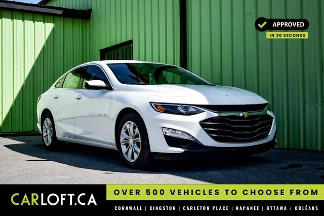 2022 Chevrolet Malibu LT • REMOTE START • LED LIGHTS • CP/AA in Cars & Trucks in Cornwall