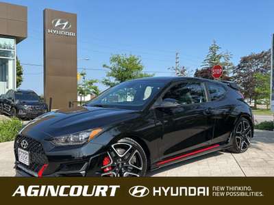  2022 Hyundai Veloster N Immaculate, Manual, One Owner