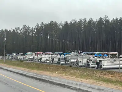 WE ARE KICKING THE DOORS OPEN TO THE 2025 BOATING SEASON ALREADY! OVER 30 PRE-OWNED PONTOON BOATS IN...