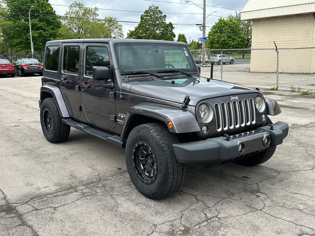 2018 Jeep Wrangler JK Unlimited Sahara I ONE OWNER I CLEAN CARFA in Cars & Trucks in Hamilton - Image 3