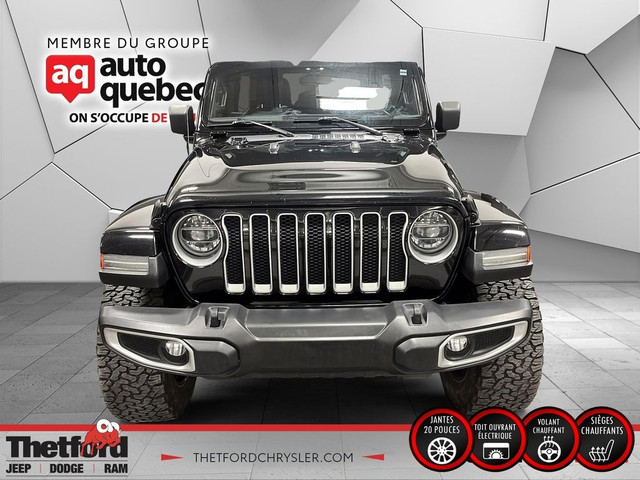  2020 Jeep WRANGLER UNLIMITED TOIT SKY/CUIR/GPS/MAGS/SUPERBE LOO in Cars & Trucks in Thetford Mines - Image 2