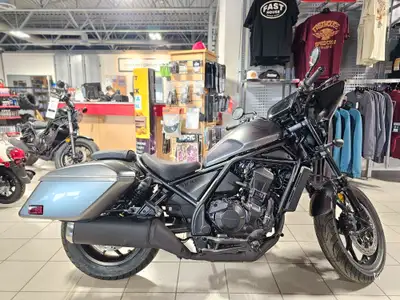 Honda Rebel 1100 Touring: Cruiser MotorcycleThe Honda Rebel 1100 Touring is cruising defined: its lo...