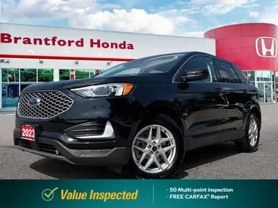 Experience the smooth power of the 2023 Ford Edge SEL's Twin-Scroll 2.0L EcoBoost engine. This SUV s...