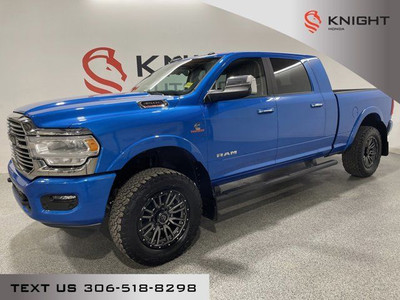 2022 Ram 3500 Laramie l Rim & Tire Pkg l Mega cab l Heated 