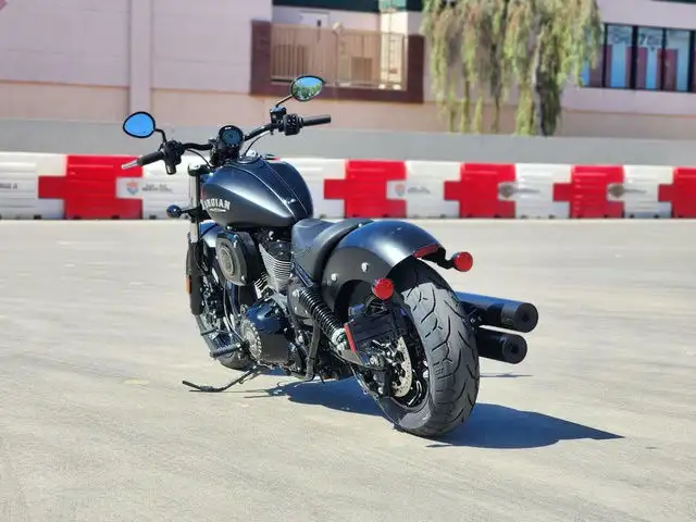2024 Indian Chief Bobber Dark Horse Black Smoke in Street, Cruisers & Choppers in Strathcona County - Image 4