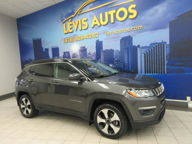 JEEP COMPASS 2018 ALTITUDE AWD CUIR + VOLANT CHAUFFANT CAMERA RE in Cars & Trucks in Lévis - Image 2