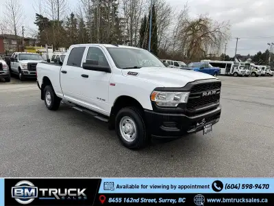 2020 Ram 2500 Tradesman - 6.4L HEMI V8 - Auto - 3/4 Ton - Crew Cab - 6'4" Box - 4x4 - Power Windows...