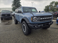 This brand new AZURE GREY METALLIC 2024 FORD BRONCO BLACK DIAMOND is powered by a 2.7L V6 ECOBOOST E... (image 2)