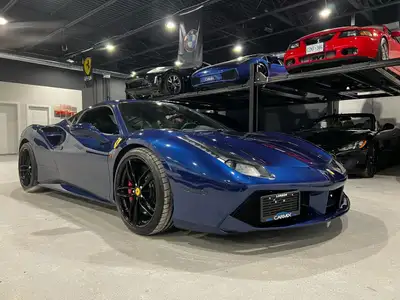 Up for sale is a stunning 2016 Ferrari 488 GTB finished in rare Tour de France Blue with a striking...