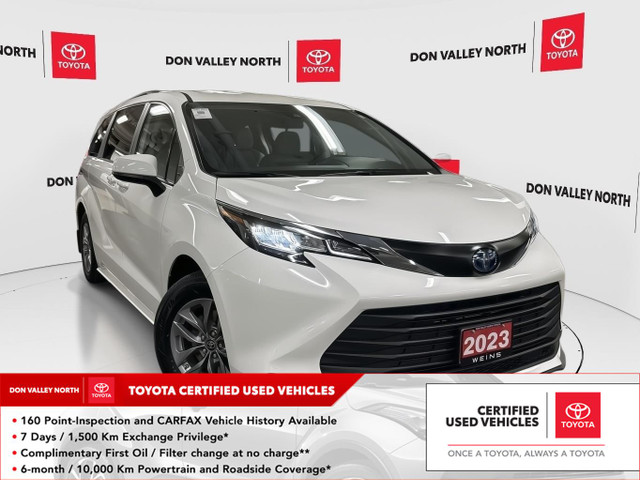 2023 Toyota Sienna LE 8-Passenger CERTIFIED | ACCIDENT FREE |... in Cars & Trucks in City of Toronto