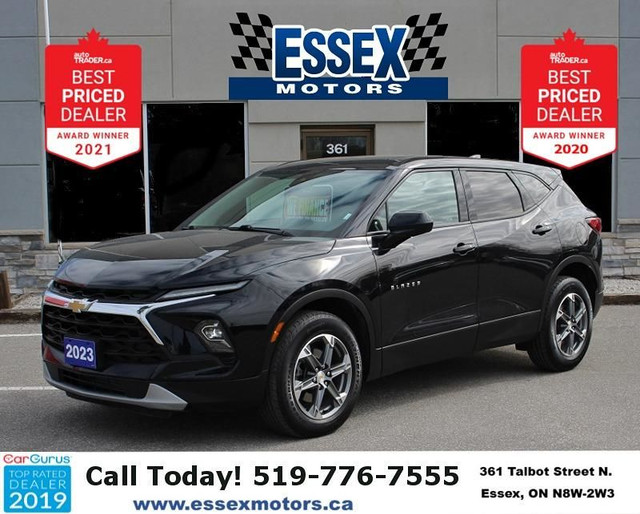 2023 Chevrolet Blazer AWD*Turbo*Heated Seats*CarPlay*OnStar*Rear in Cars & Trucks in Windsor Region
