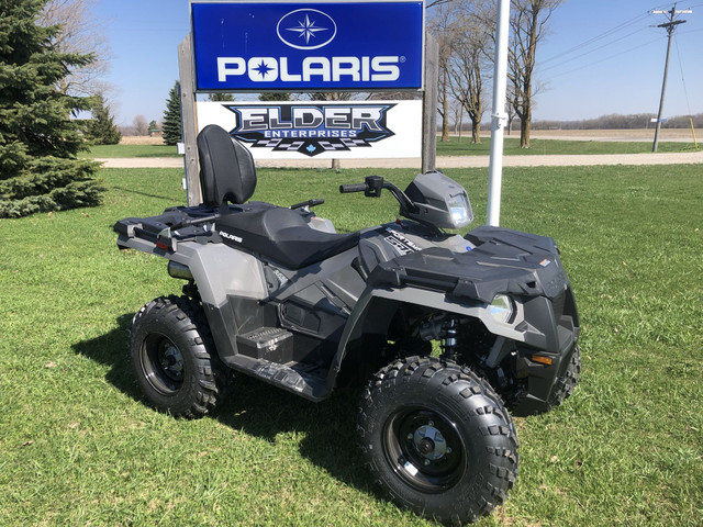2023 Polaris Industries Sportsman Touring 570 EPS Titanium Metal in ATVs in Grand Bend - Image 2