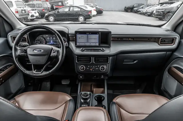 2022 Ford Maverick Lariat Awd 4X4 Crew Cab / Cuir / Toit Ouvrant in Cars & Trucks in City of Montréal - Image 29