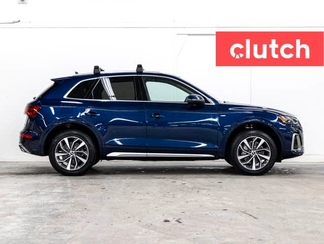 2022 Audi Q5 45 Progressiv AWD w/Apple CarPlay & Android Auto, H in Cars & Trucks in Bedford - Image 4