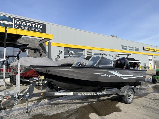 2023 Crestliner 1750 Super Hawk in Powerboats & Motorboats in Edmonton - Image 2