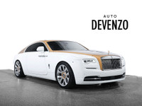 VENDU!!! 2020 Rolls Royce Wraith, Two Tone Artic White on Gold, Creme Light Interior with Fawn Brown... (image 1)