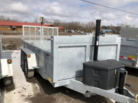 Competition Trailers 14' Galvanized Dump Trailer