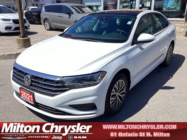 2021 Volkswagen Jetta HIGHLINE|LEATHER|NAVIGATION|SUNROOF in Cars & Trucks in Oakville / Halton Region