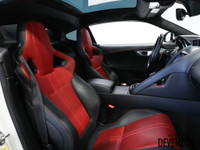 VENDU!!! 2015 Jaguar F-Type Coupe R V8 5.0L 550HP, White on Black/Red Leather, Hex Aluminium Center... (image 6)