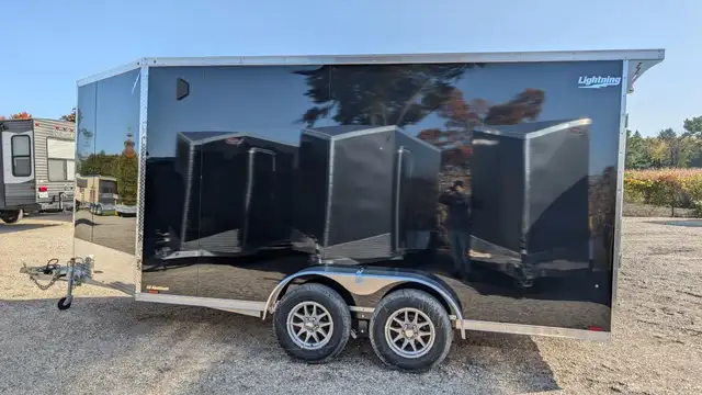 2025 Lightning 7x19 Aluminum Snowmobile Trailer in Cargo & Utility Trailers in Mississauga / Peel Region - Image 5