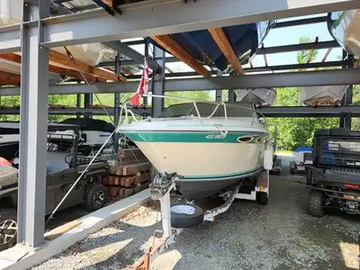 Discover the perfect blend of performance and comfort with this classic 1990 SeaRay 220 Cuddy, now a...