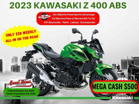 2023 KAWASAKI Z 400 ABS - Only $28 Weekly, All-in