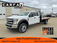 2021 Ford F-550 Crew XLT 4x4 Flat Deck