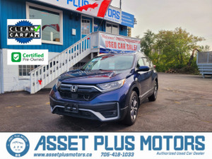 2020 Honda CR-V EX-L AWD 1.5 CVT | Clean Carfax ~ Leather ~ Heated Power Seats + Steering ~ Sunroof ~ Backup Cam ~ Tailgate