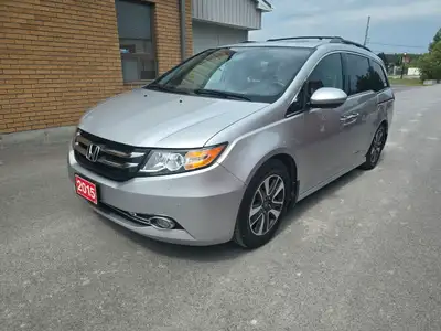 2015 Honda Odyssey Touring Fully Loaded | Only 122K | 8-Seater Top model with every option: leather,...