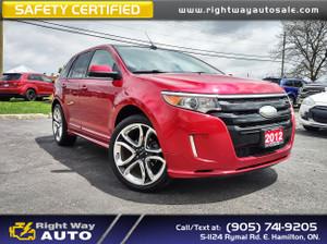 2012 Ford Edge Sport | AWD | LOW KMS | SAFETY CERTIFIED