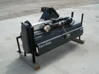 55 Inch Tillage Width, 3 Point Hitch Rotary Tiller, Slip Clutch PTO Shaft, Cat 1, HP Rating Up To 40...