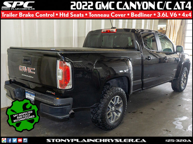 2022 GMC Canyon Crew Cab Short Box 4-Wheel Drive AT4 w/Cloth for in Cars & Trucks in St. Albert - Image 3