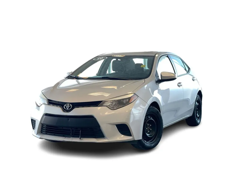 2014 Toyota Corolla 4-door Sedan LE Local Trade, Two Sets Of Tir