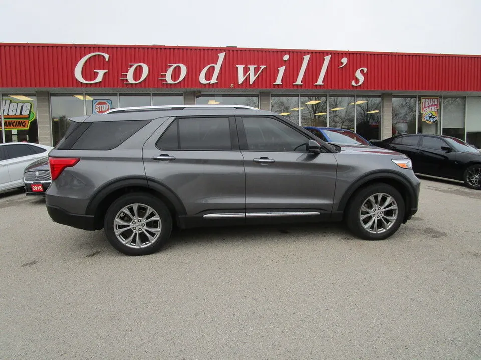 2021 Ford Explorer LIMITED, CLEAN CARFAX, NAV, SUNROOF!