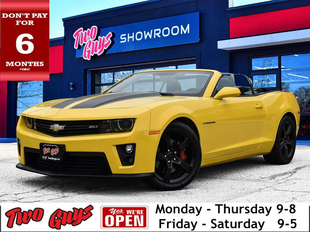 2011 Chevrolet Camaro 2SS 6.2L | SoftTop | 6Spd | Leather | in Cars & Trucks in St. Catharines