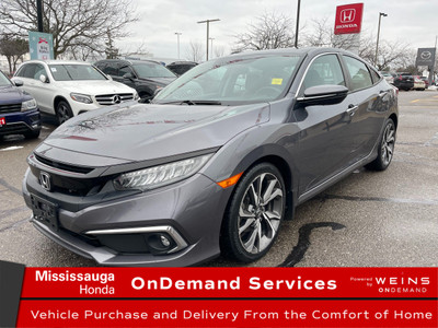 2019 Honda Civic Touring /CERTIFIED/ ONE OWNER/ NO ACCIDENTS