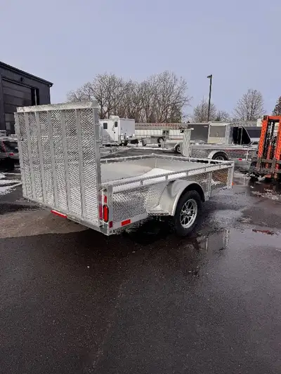Grand River Trailer Sales Utility , cargo , landscape , trailer Aluminum 6x10 Single Axle utility Tr...
