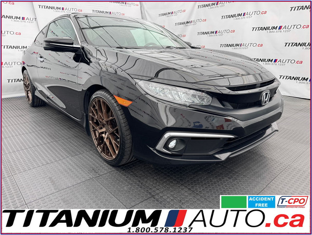 2019 Honda Civic Coupe Touring-New 19" Wheels-GPS-Sunroof-Leathe in Cars & Trucks in London