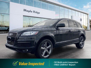 2015 Audi Q7 3.0T Vorsprung Edition | Heated Leather | Navigation | Bluetooth | Park Sensors | Power Liftgate