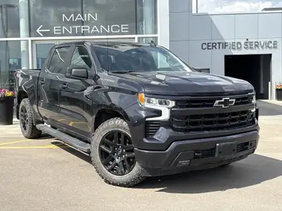 The 2023 Chevrolet Silverado 1500 RST blends rugged power with bold street style, featuring a Dark A...