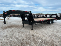 2024 SWS 26' Gooseneck Trailer (2) 10K Axles