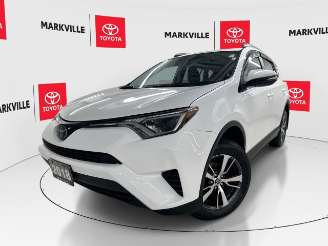 2018 Toyota RAV4 LE HEATED SEATS | BACK-UP CAM | TOYOTA SAFET... in Cars & Trucks in Markham / York Region
