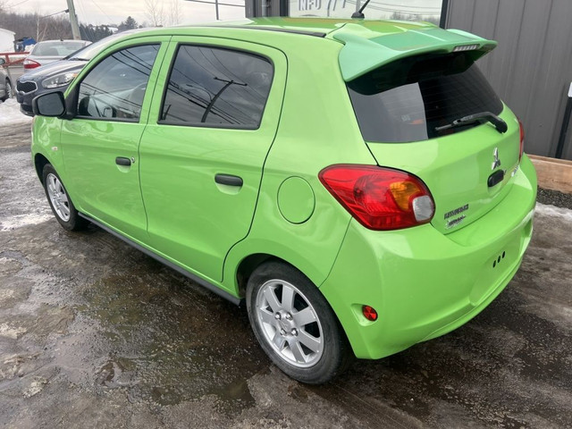 2015 Mitsubishi Mirage ES MANUEL in Cars & Trucks in Trois-Rivières - Image 2