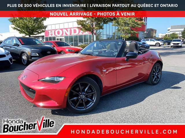 2017 Mazda MX-5 GS AUTOMATIQUE, BAS KILOMETRAGE, JAMAIS ACCIDENT in Cars & Trucks in Longueuil / South Shore
